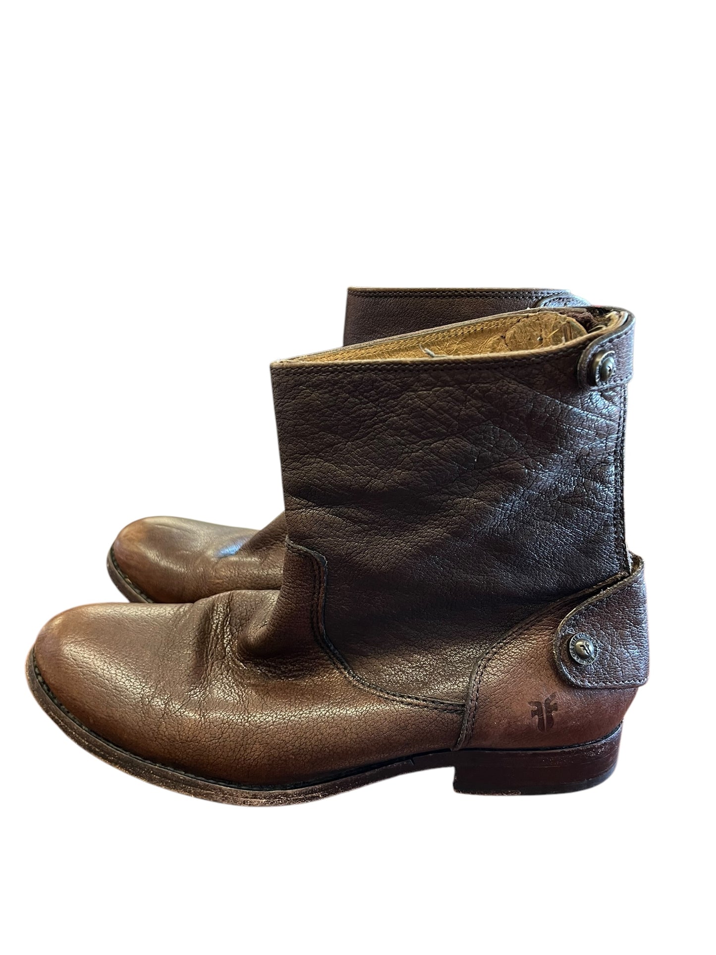 Brown Frye Boots, 7.5