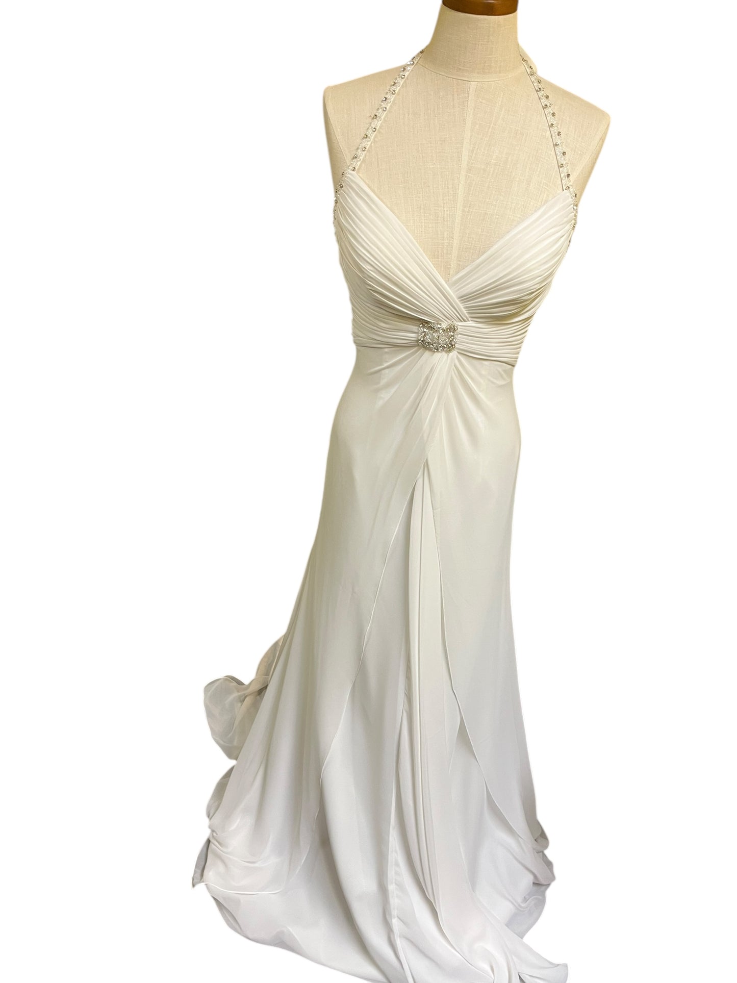 White Symphony of Venus Formal Dress, 6