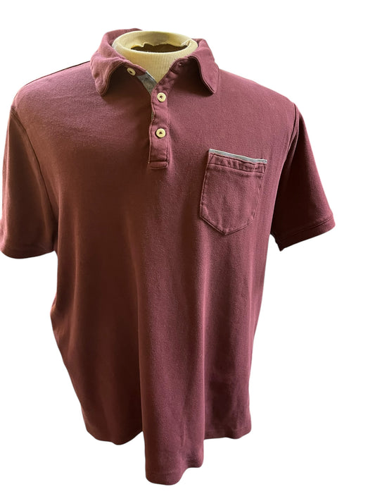 Maroon Tahari Men's Tops, XL