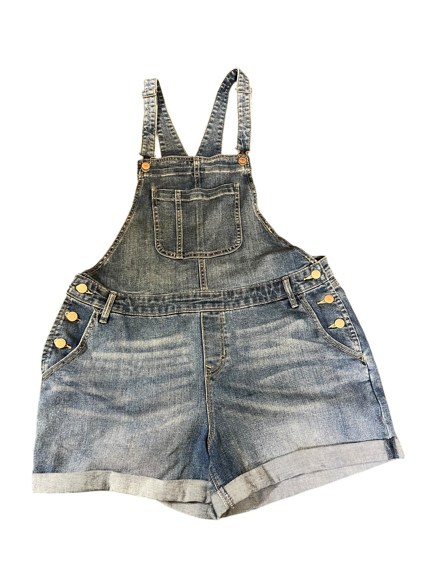 Denim Old Navy Overalls, Large