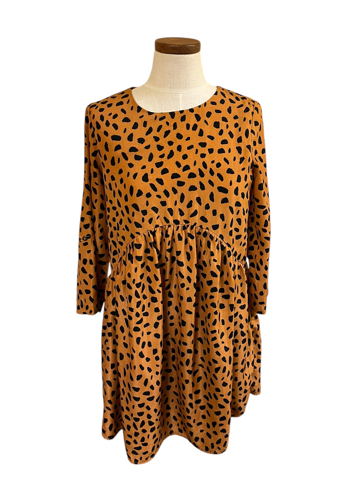 Camel Entro Dress, Small