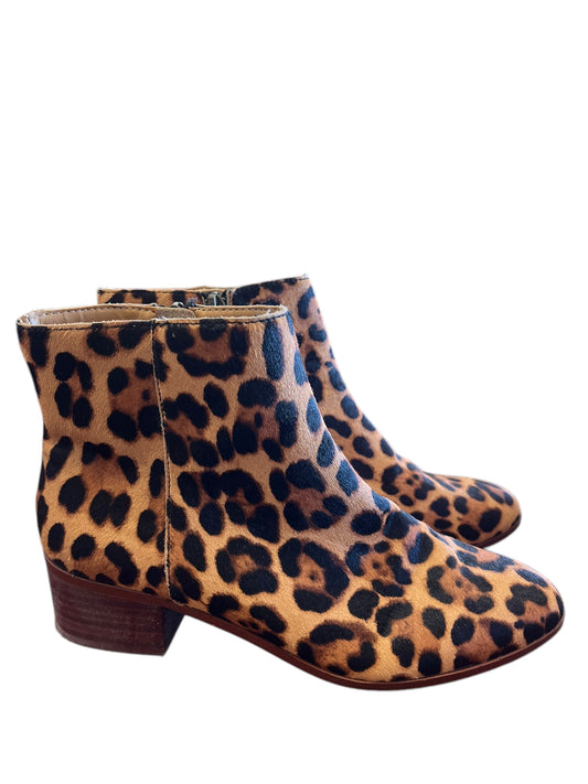 Leopard J. Crew Boots, 7