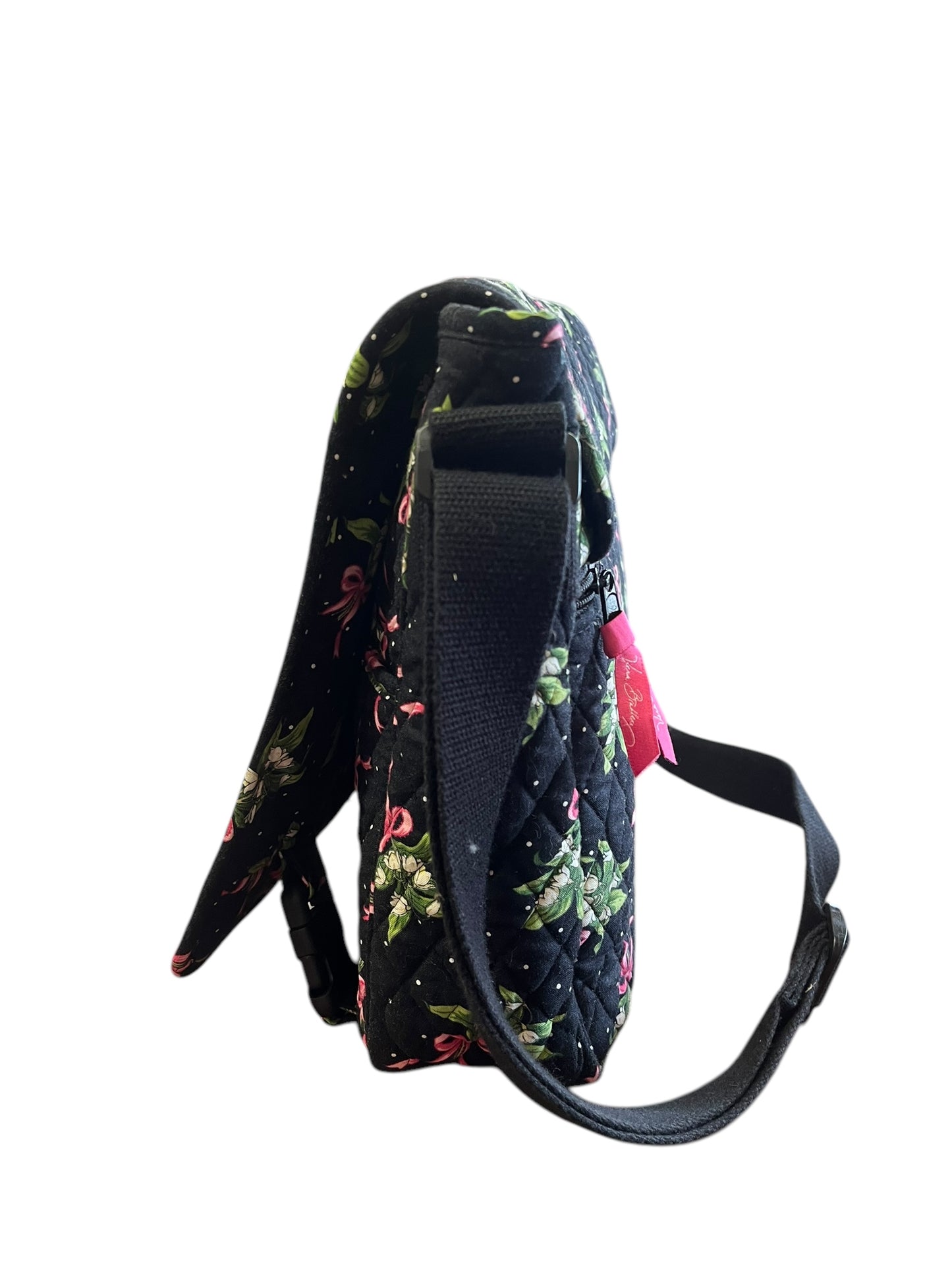 black floral Vera Bradley Purse