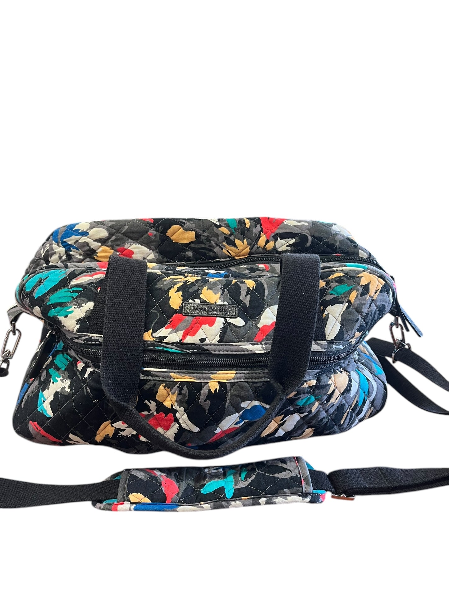 black floral Vera Bradley Luggage