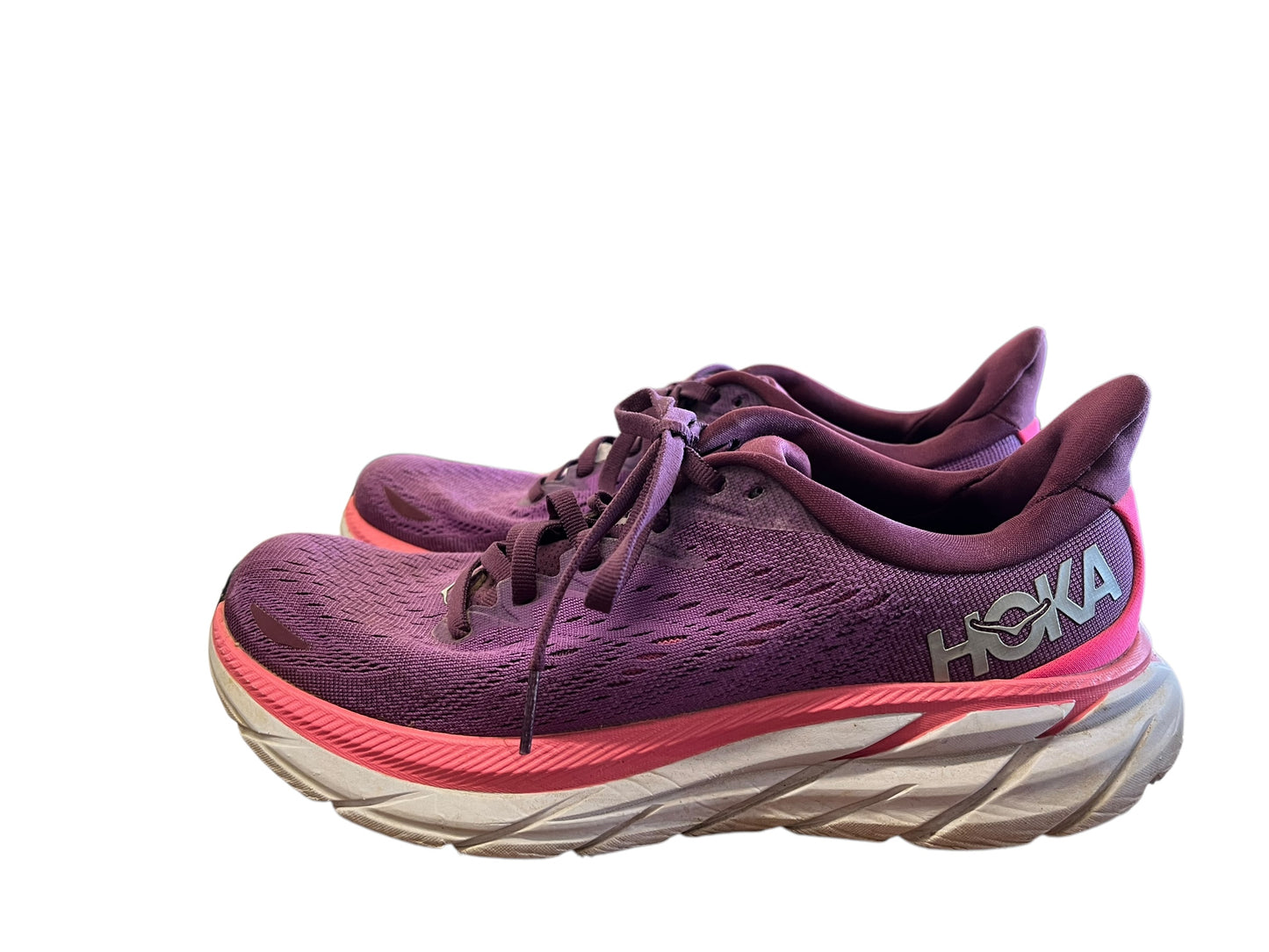 Purple Hoka Sneakers, 8