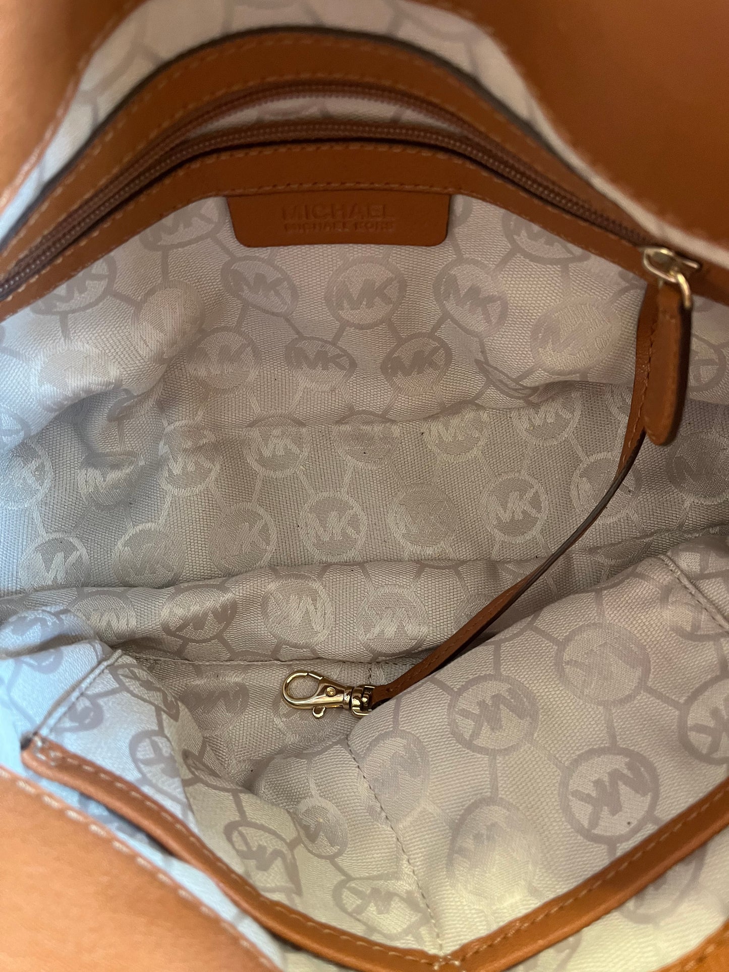 Camel Michael Kors Purse