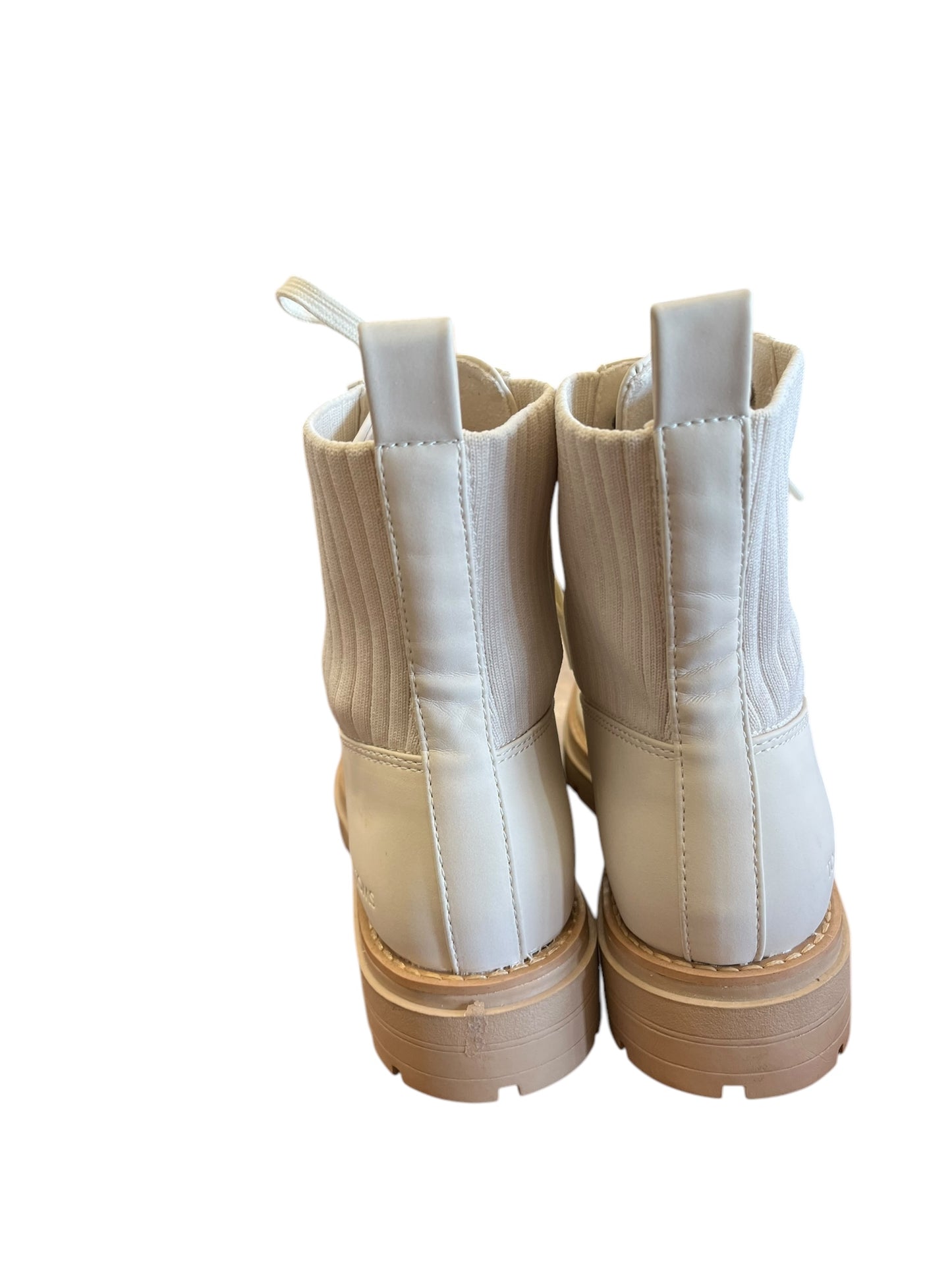 Light Sand Toms Boots, 8.5