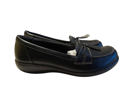 Black Clarks Flats, 9