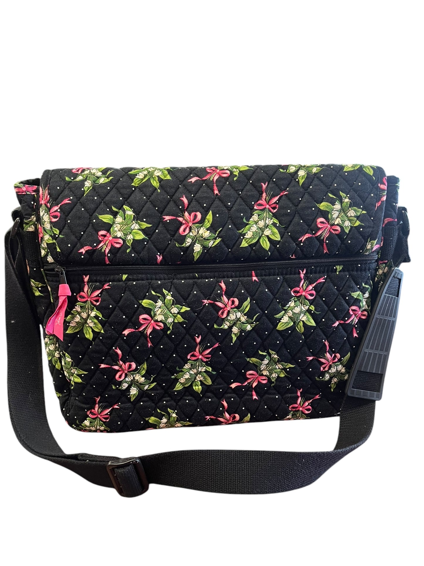 black floral Vera Bradley Purse