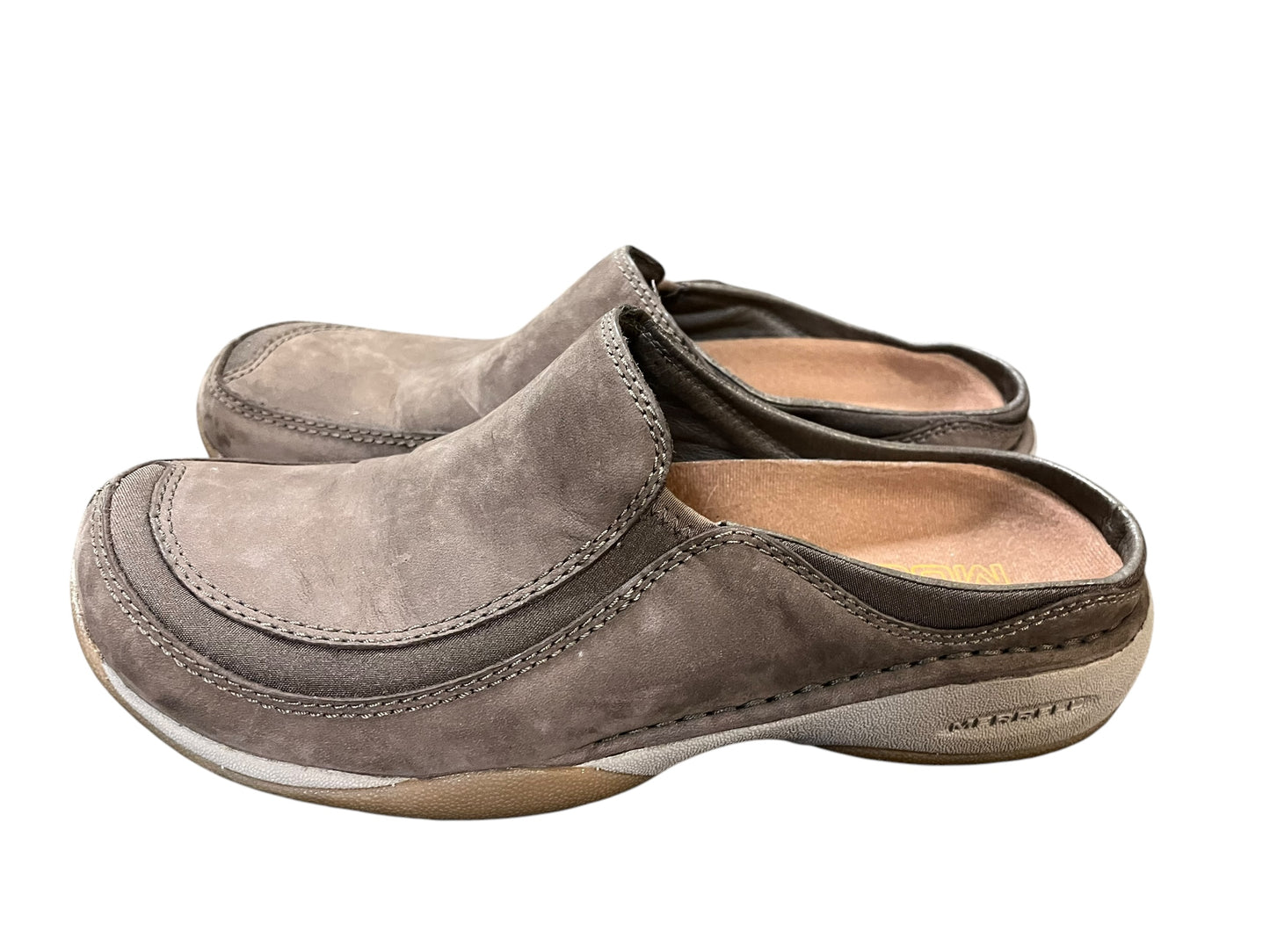 Brown Merrell Clogs, 8