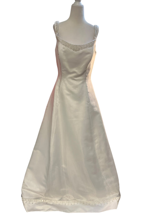 White Mon Cheri Formal Dress, 12