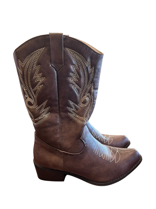 Brown Shelsole Boots, 39