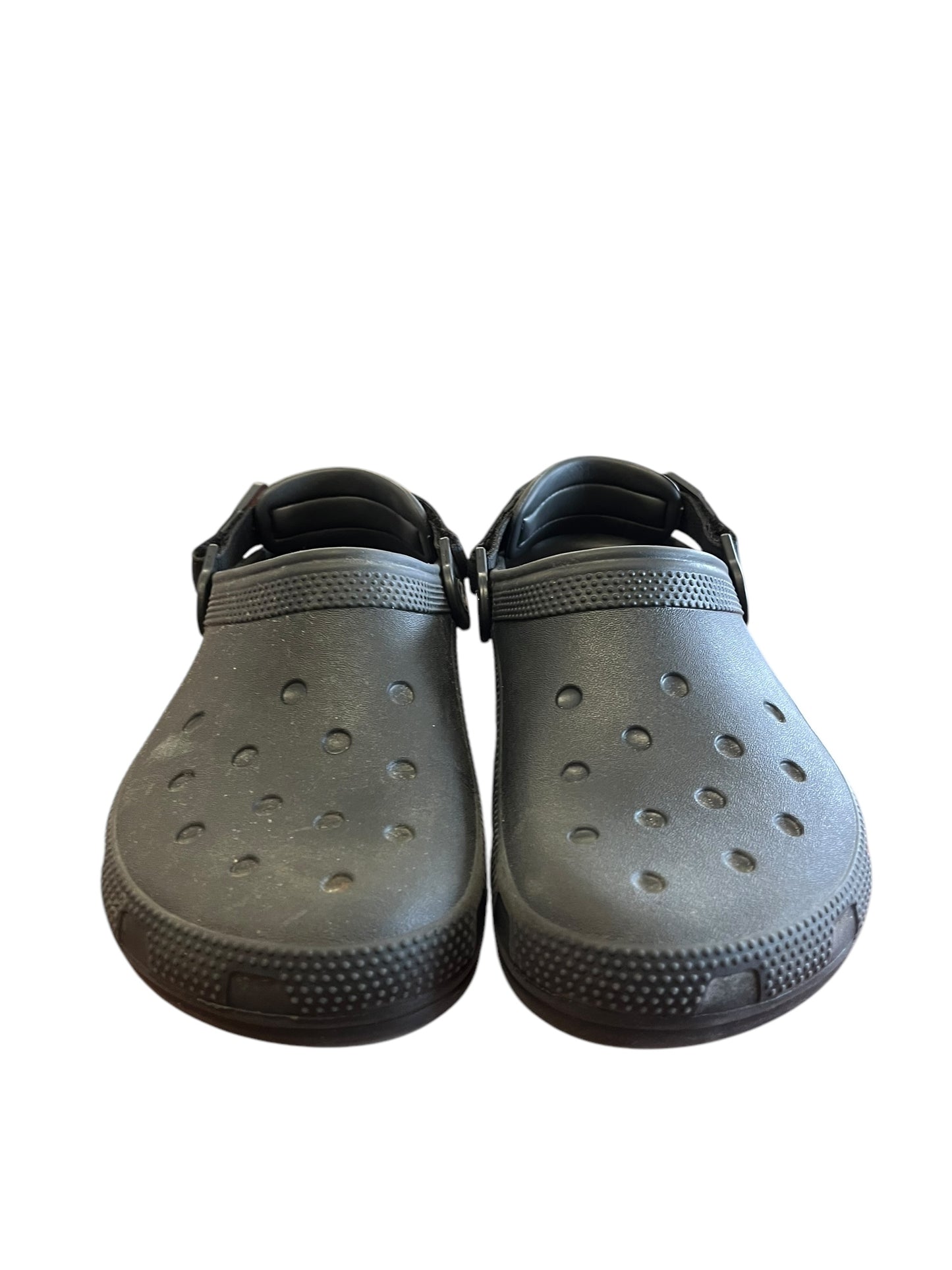 Black Crocs Clogs, 8