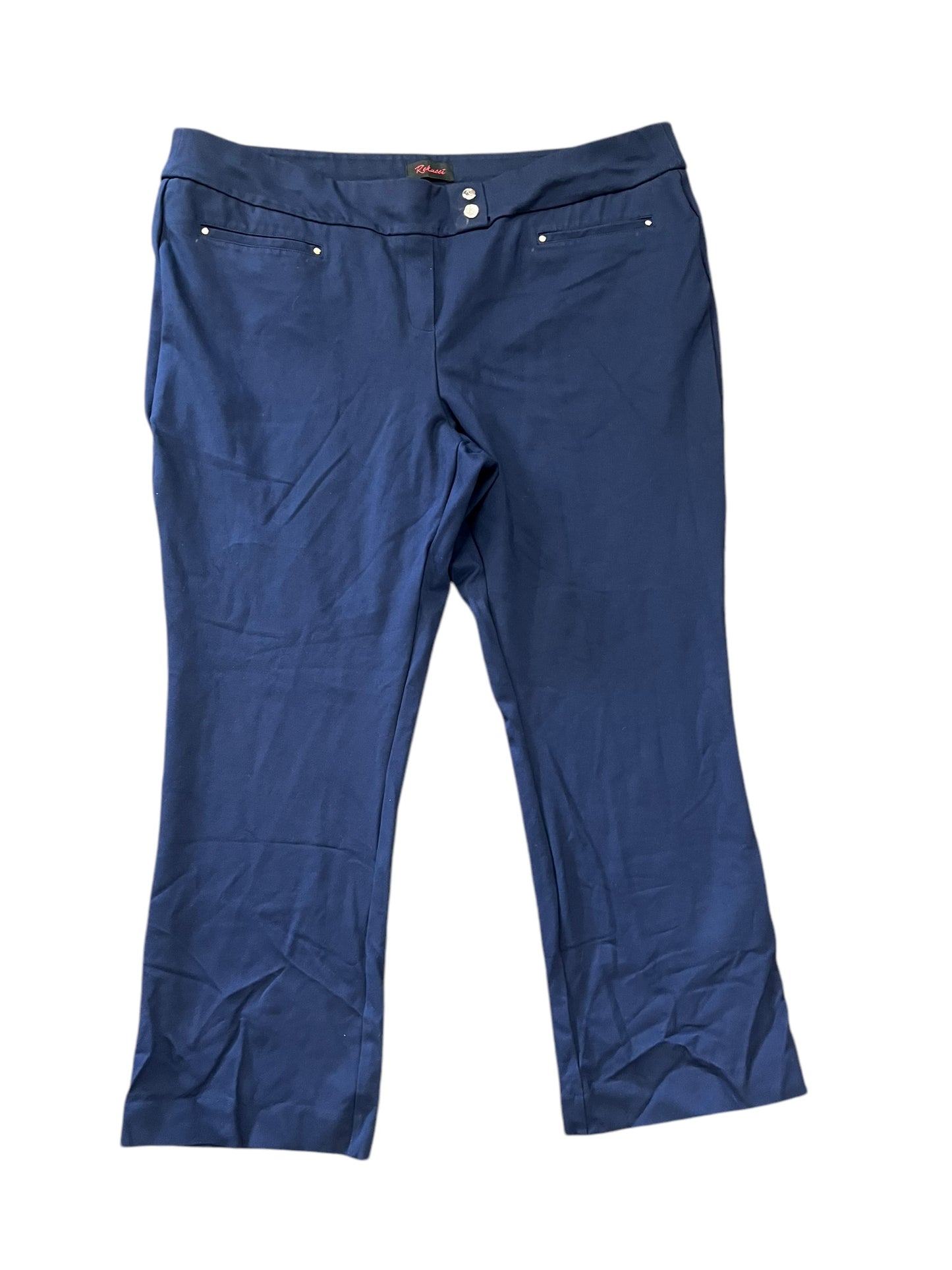 Navy Rekkucci Pants, 24