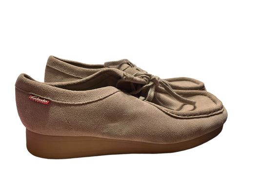 Khaki Clarks Sneakers, 8