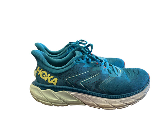 Aqua Hoka Sneakers, 8.5