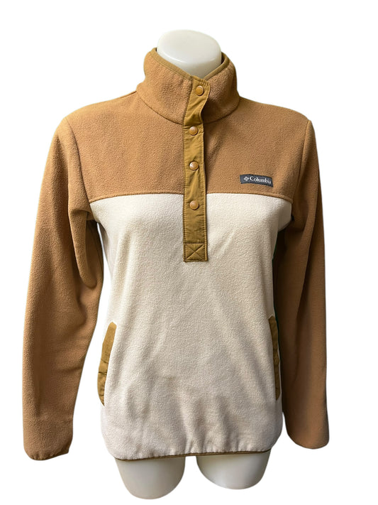 Tan columbia Sweatshirt, Small