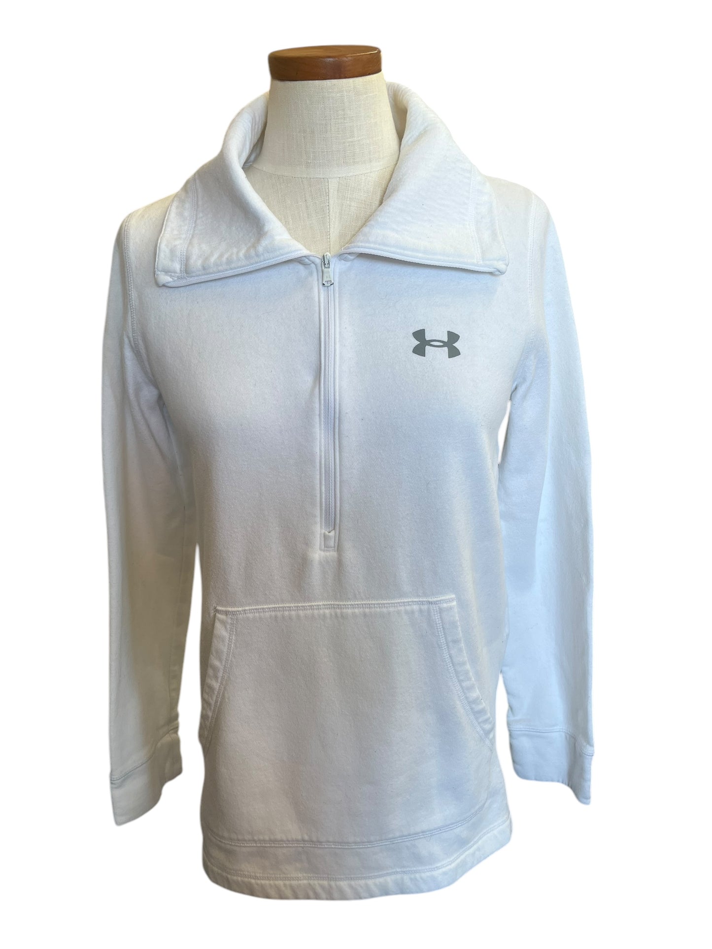 White Under Armour Sweatshirt, xs