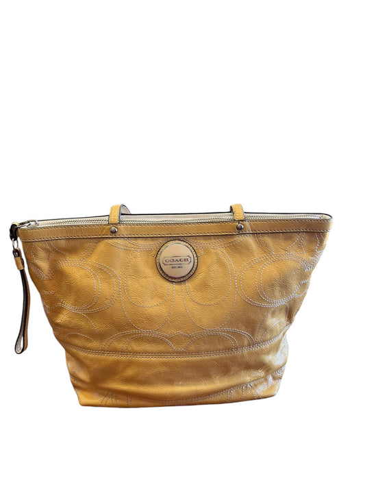 yellow Coach Purse