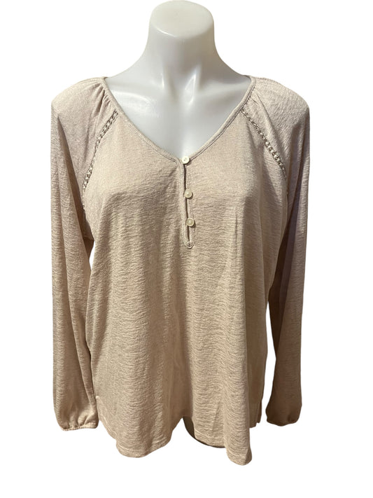 Tan Old Navy Women's top, Large