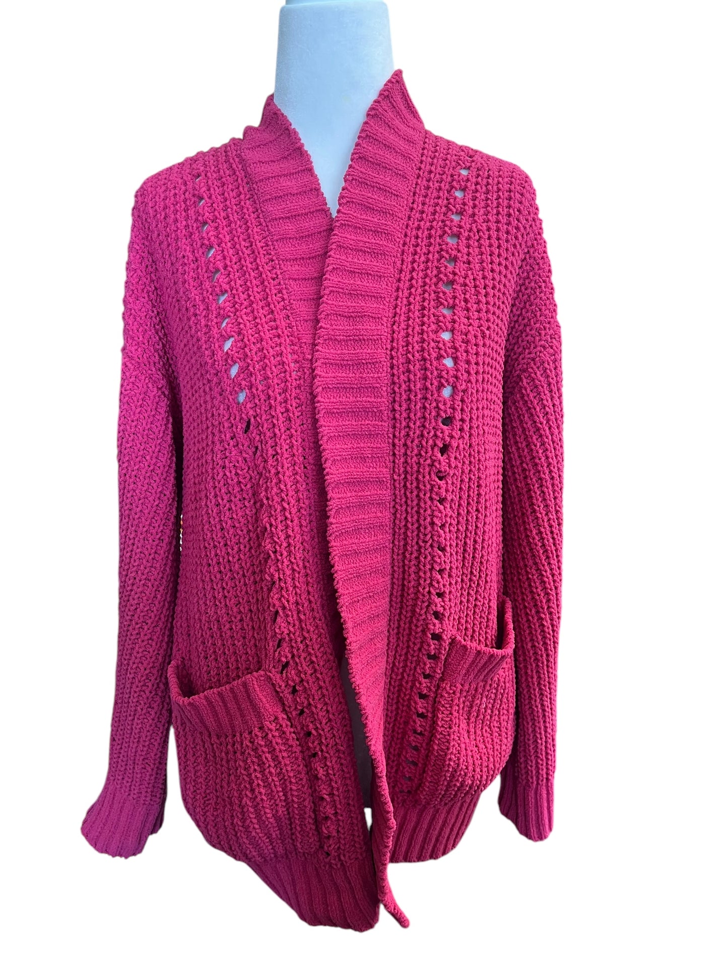 Pink American Eagle Cardigan, xs