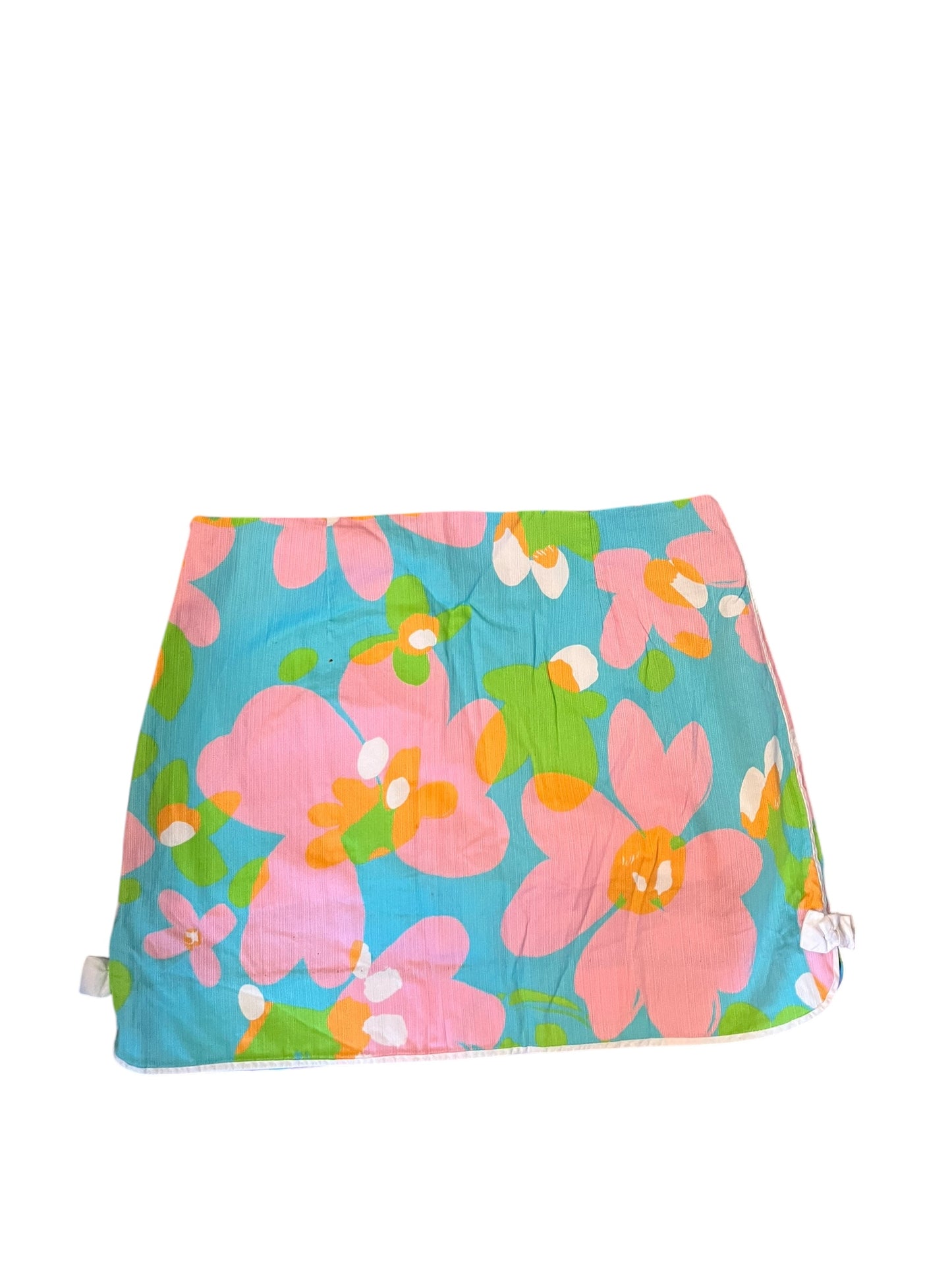 Aqua Lily Pulitzer Skirt, 0