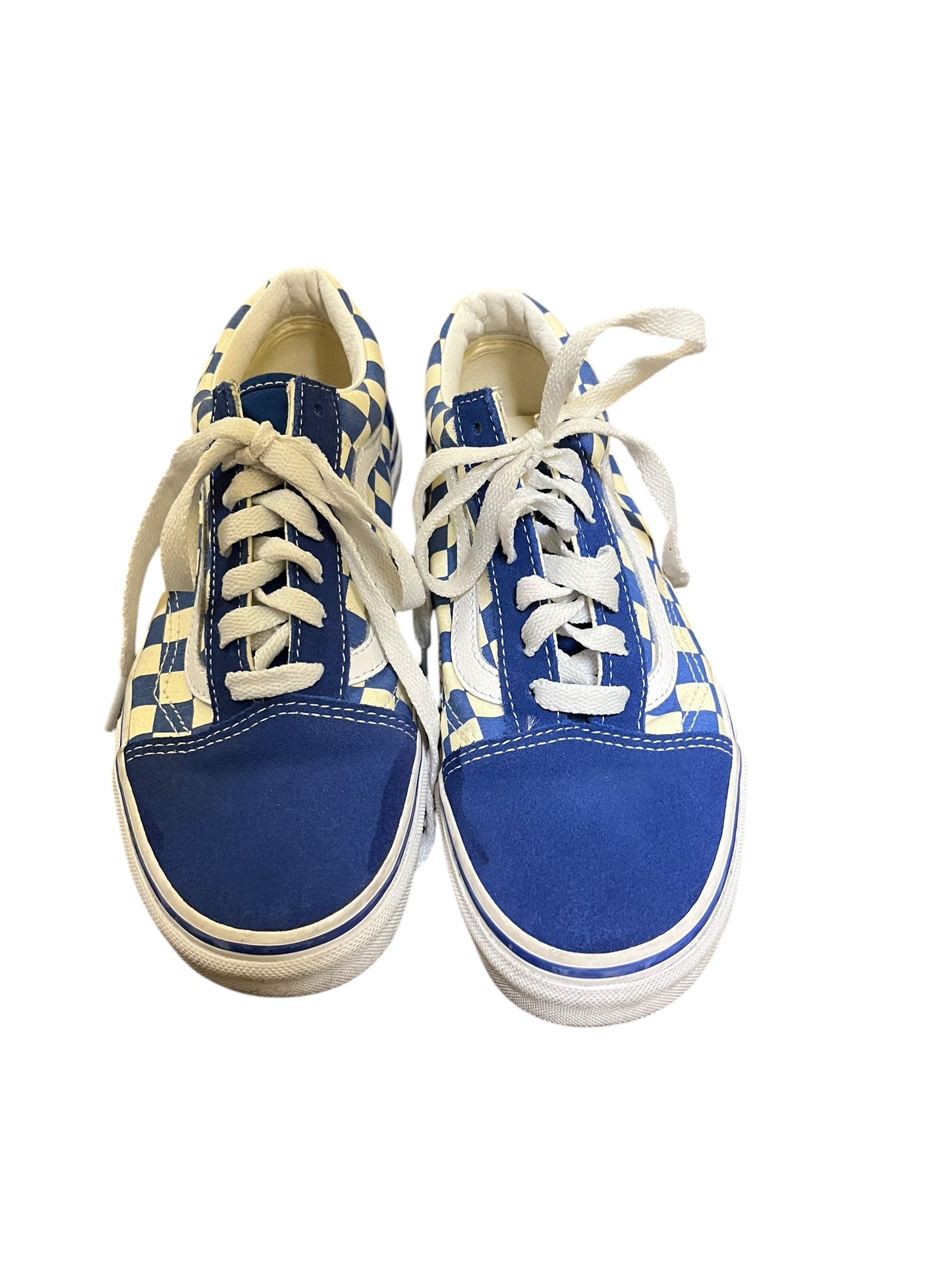 blue Vans Sneakers, 7