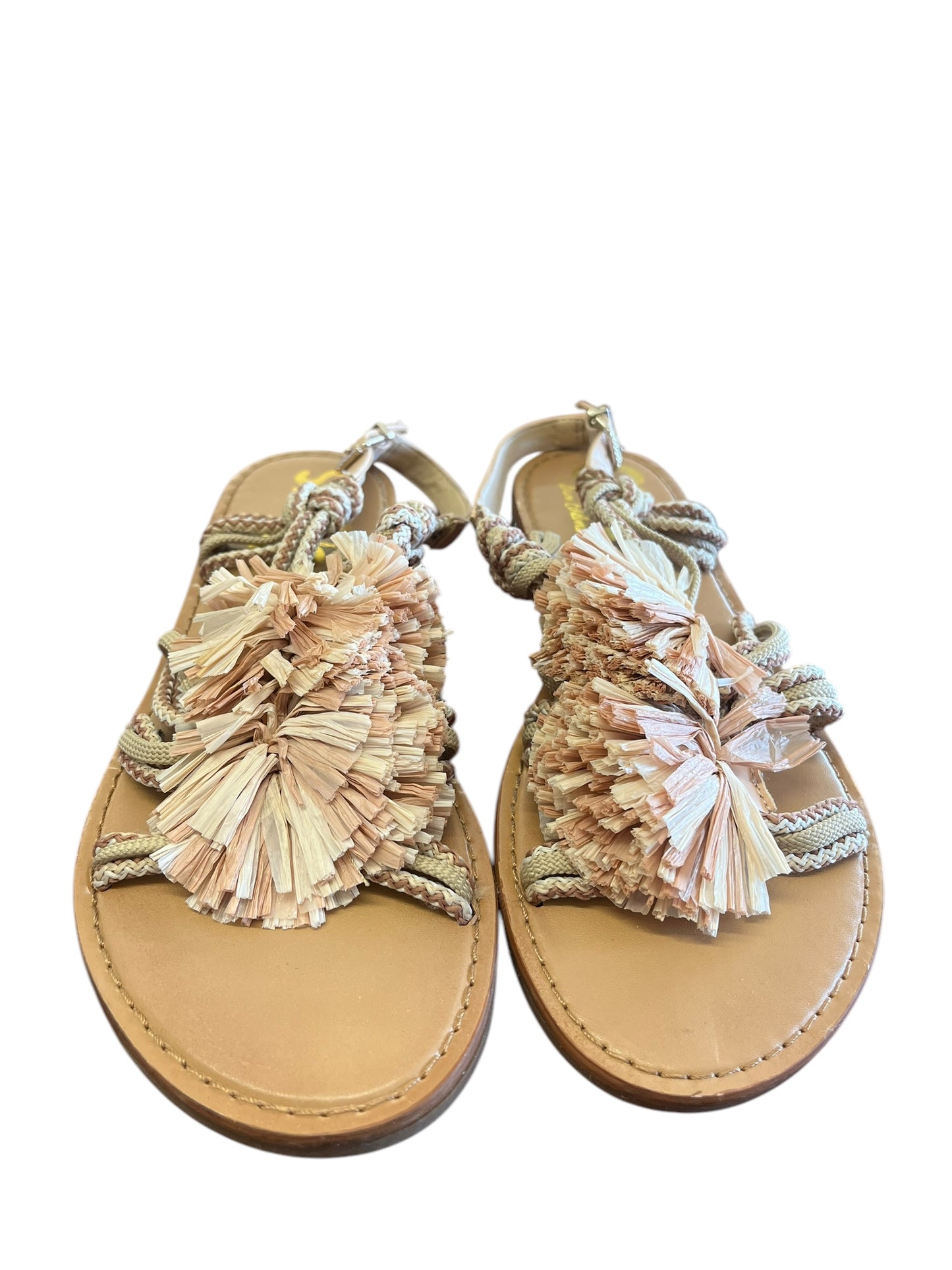 Blush Circus Same Edelman sandals, 7.5