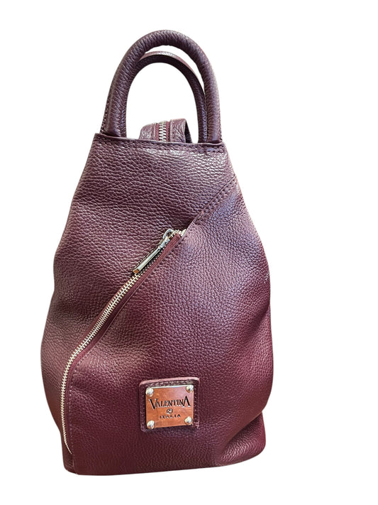 burgundy Valentina Purse