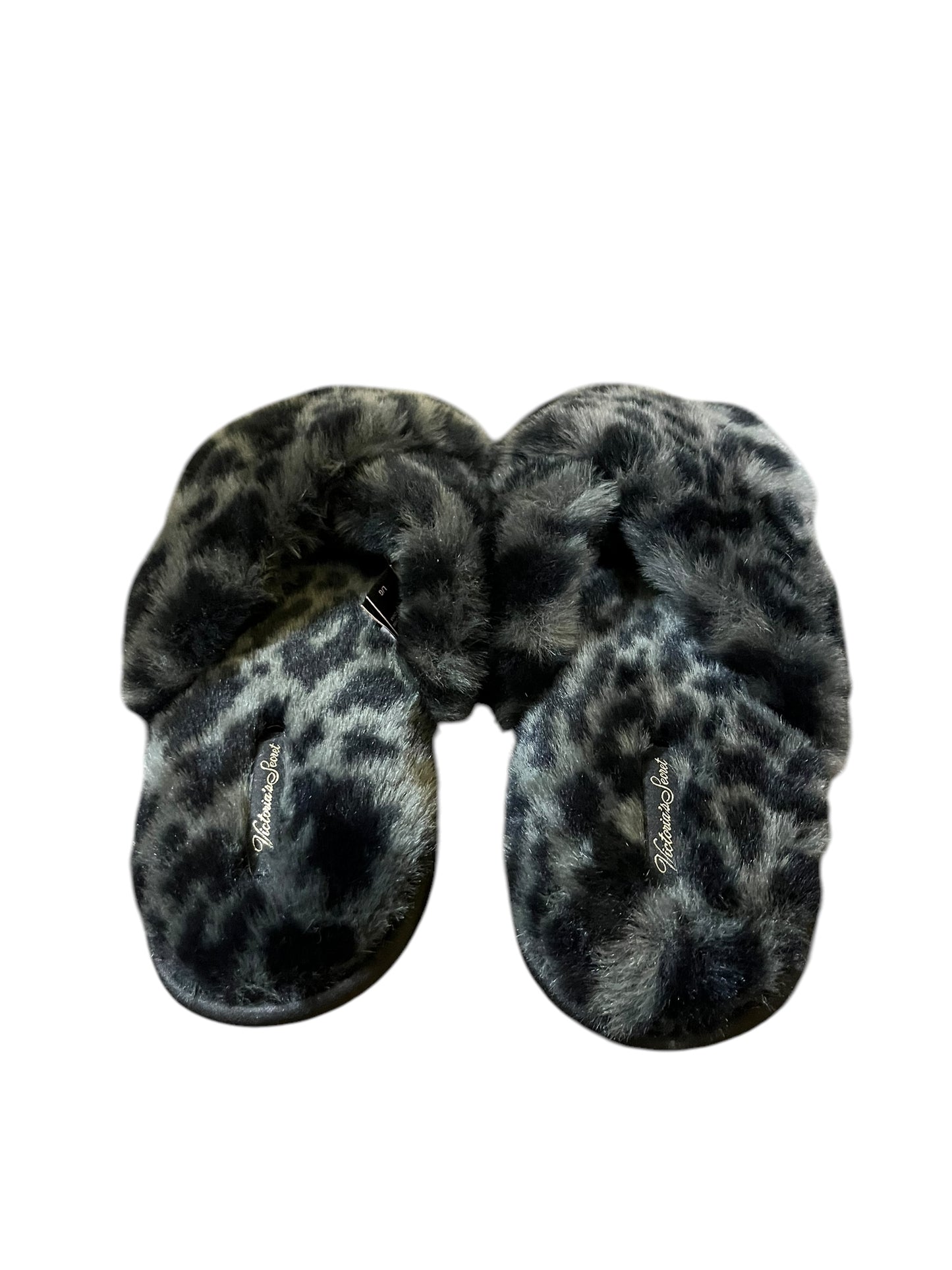 Leopard Victoria Secret slippers, Large