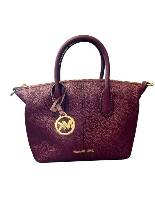 wine-red Michael Kors Purse