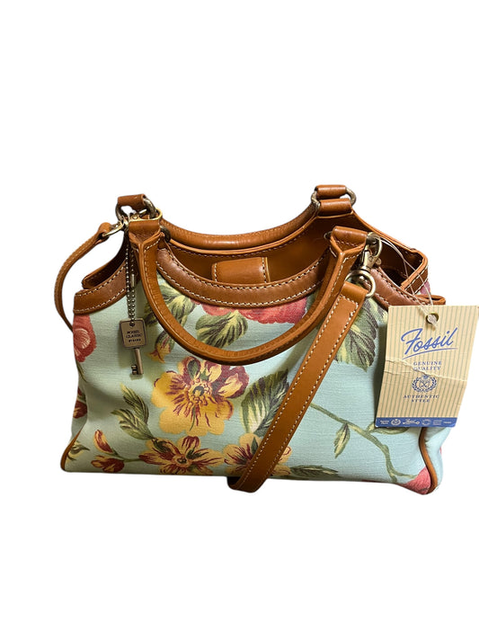 floral Fossil Purse