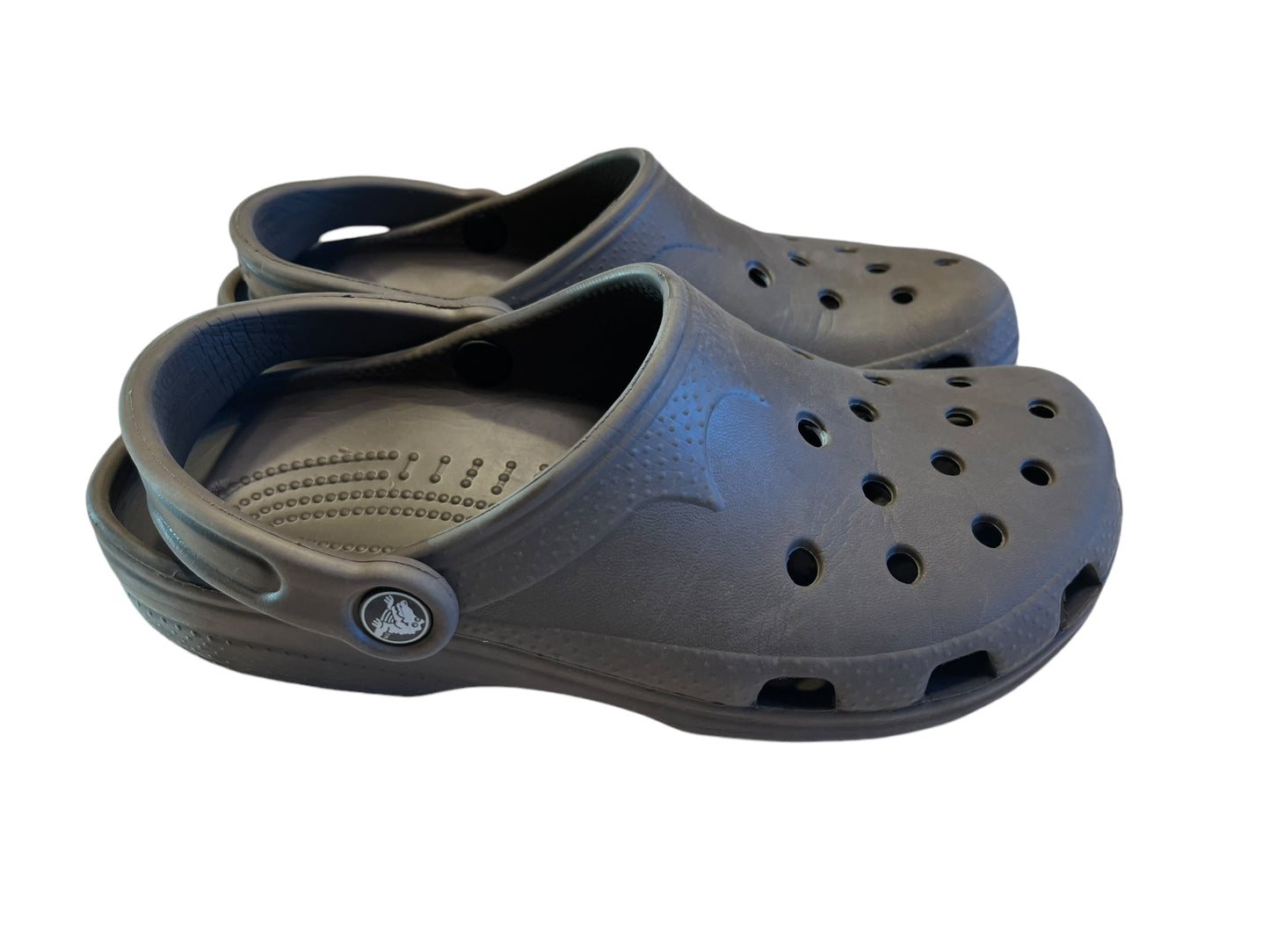 Brown Crocs Clogs, 6