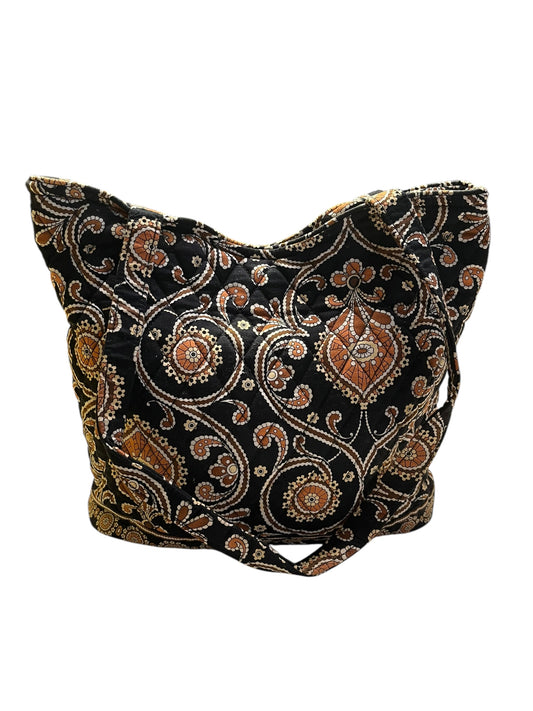 black and brown Vera Bradley Purse