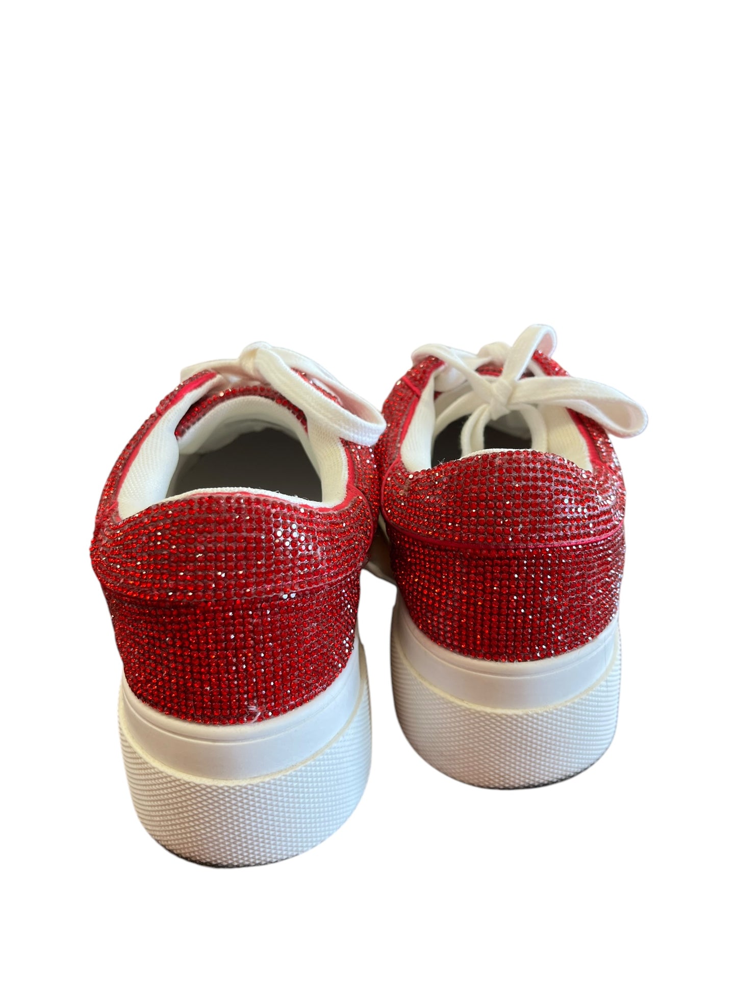 Red Jessica Simpson Sneakers, 7.5