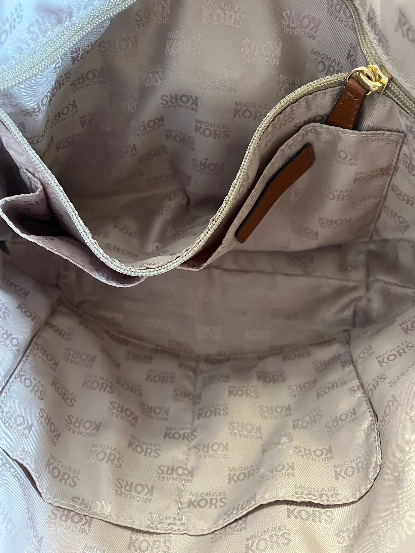 Tan Michael Kors Purse