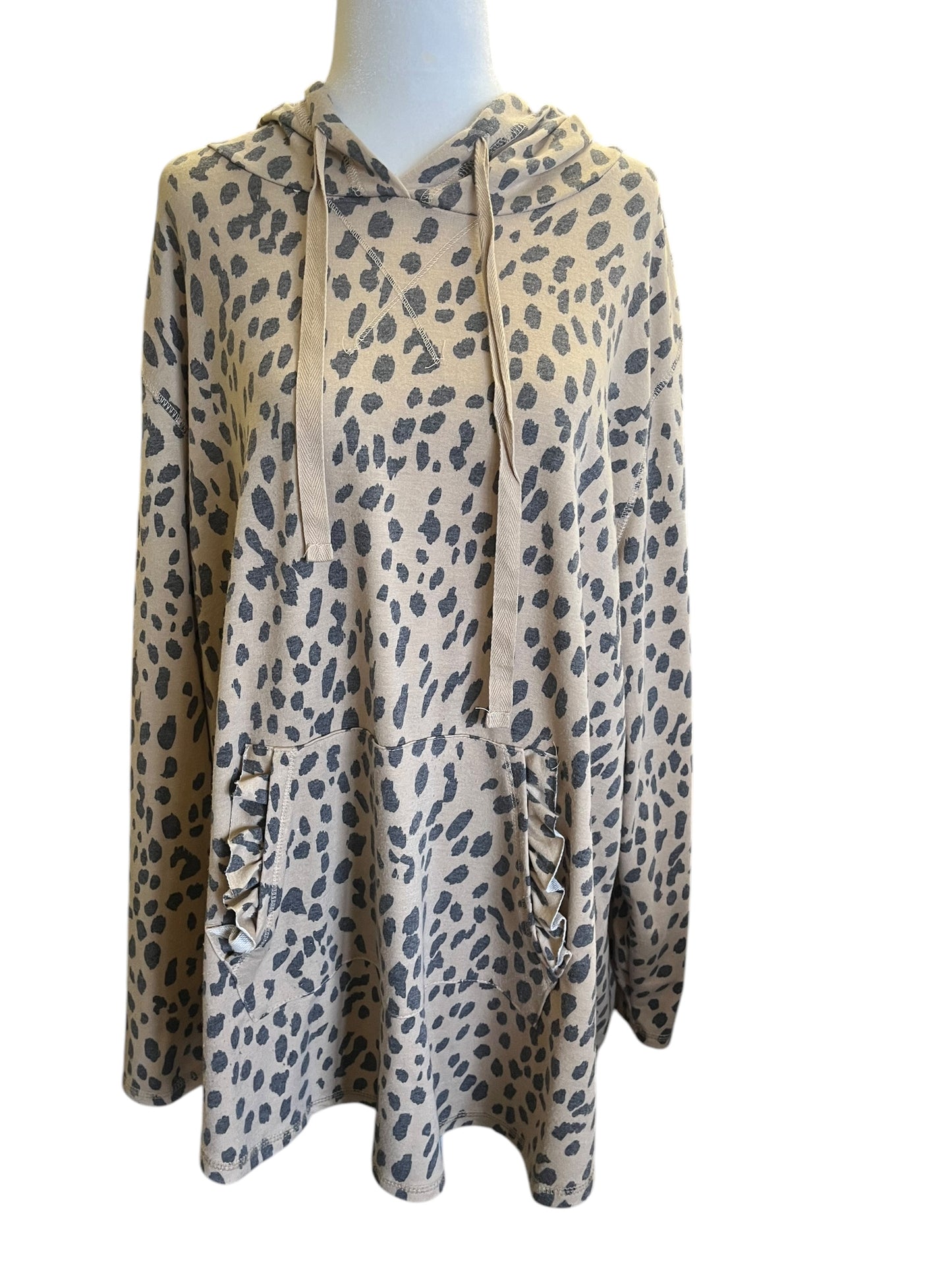 Leopard Philosophy Women's top, 3XL