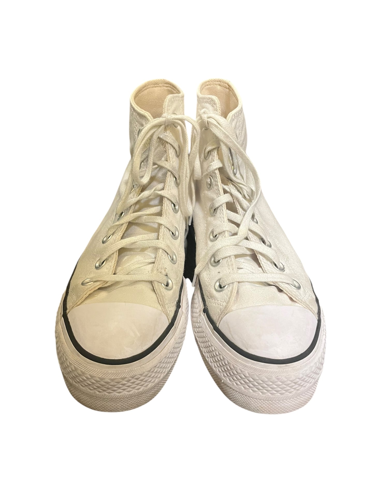 White Converse Sneakers, 8