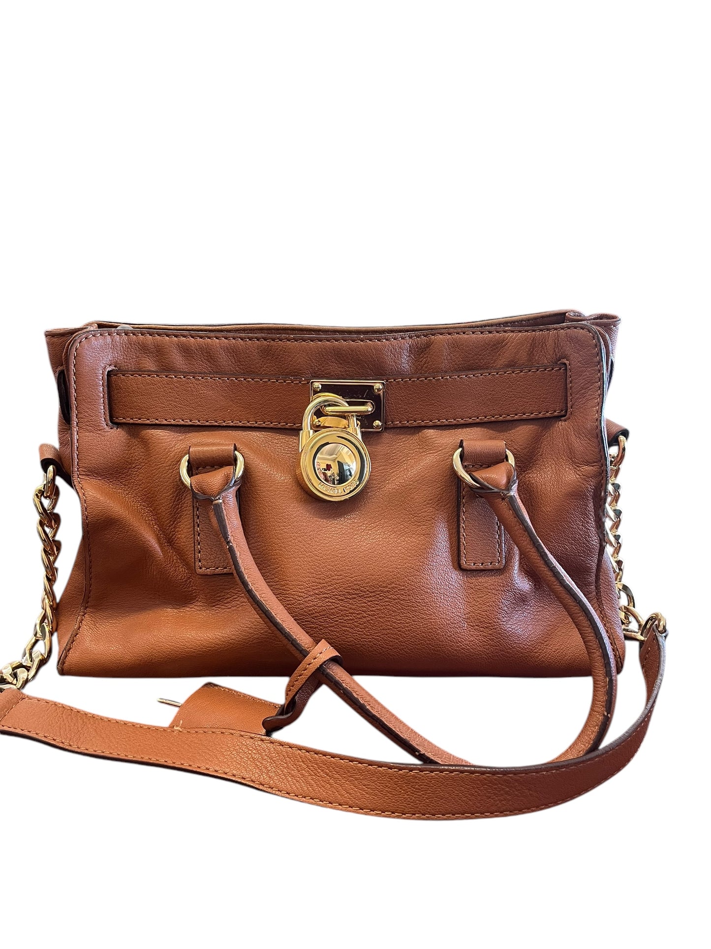 Camel Michael Kors Purse