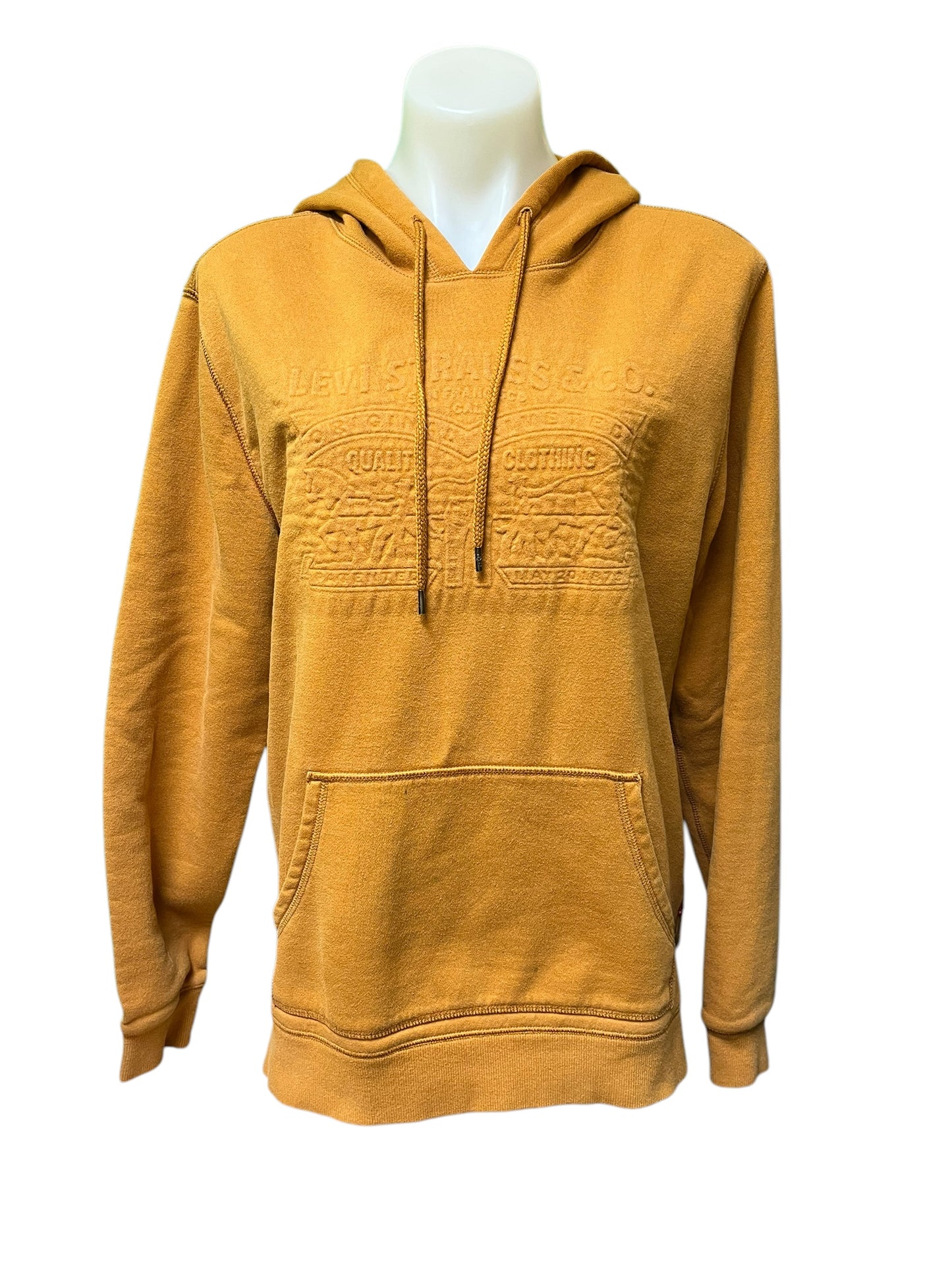 mustard Levi's Sweatshirt, Medium