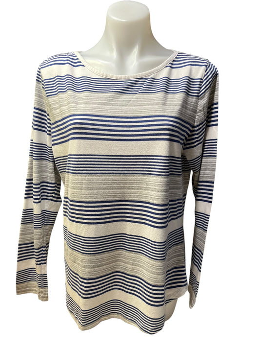 blue and white Gap Women's top, XL