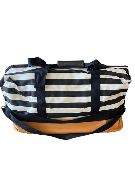 black,white DSW Duffle bag