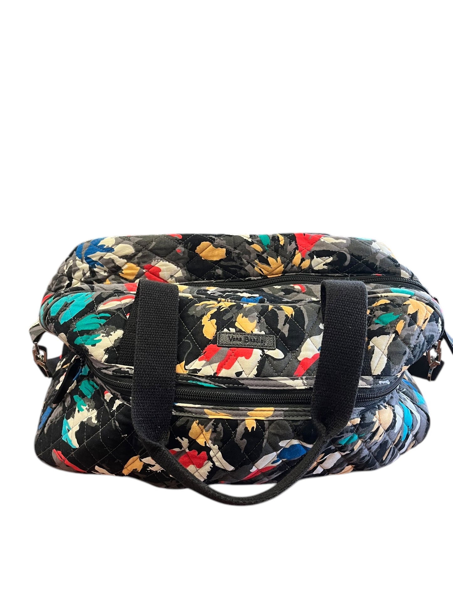 black floral Vera Bradley Luggage