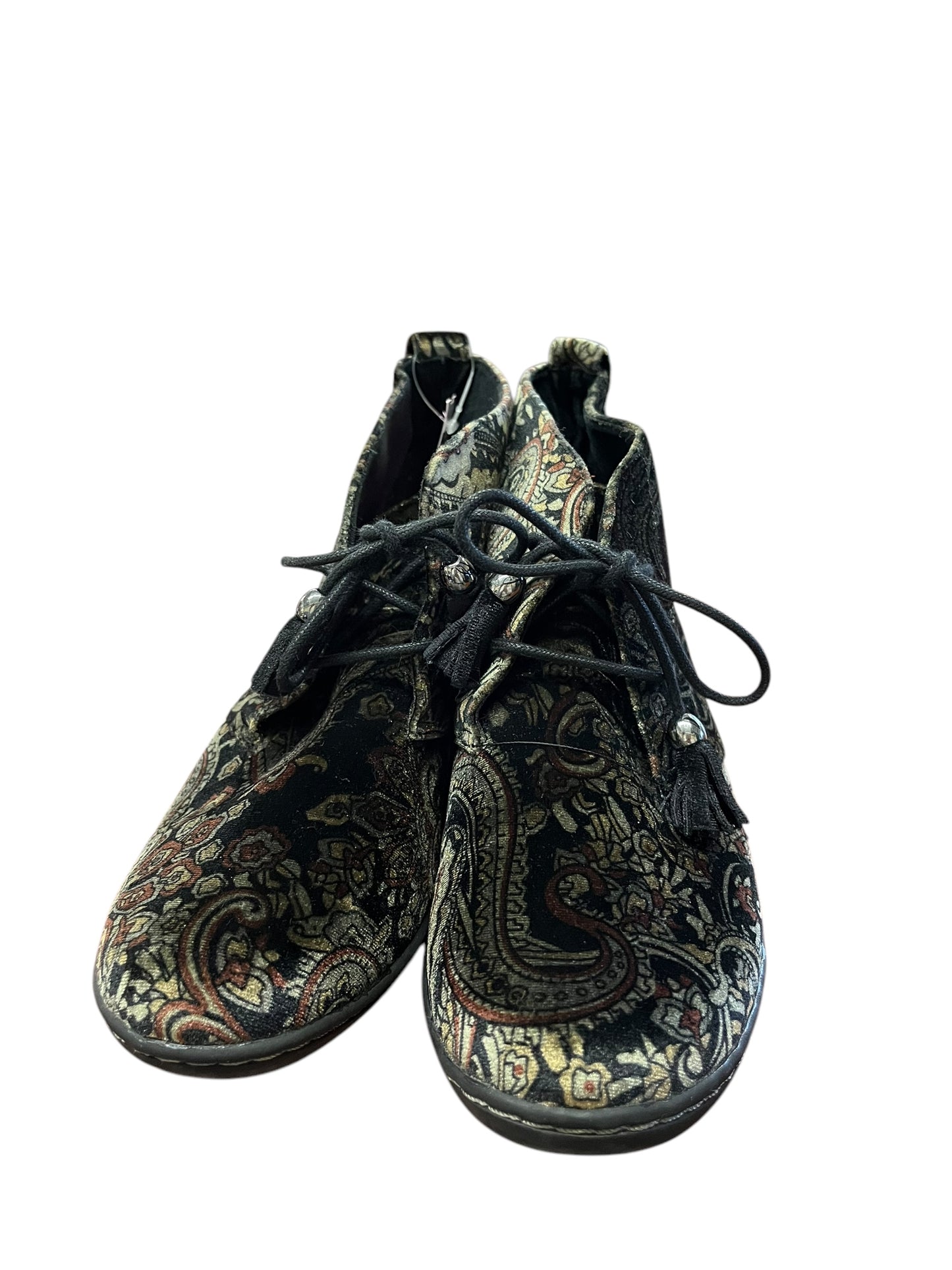 Paisley Soft Style Boots, 6.5