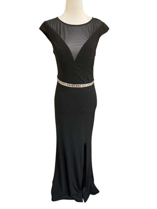 Black City Triangles Formal Dress, 7