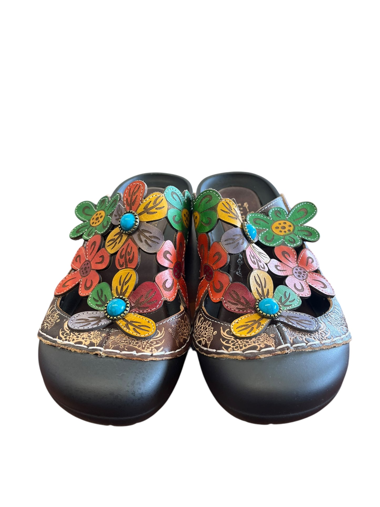 Brown L'Artiste Clogs, 37