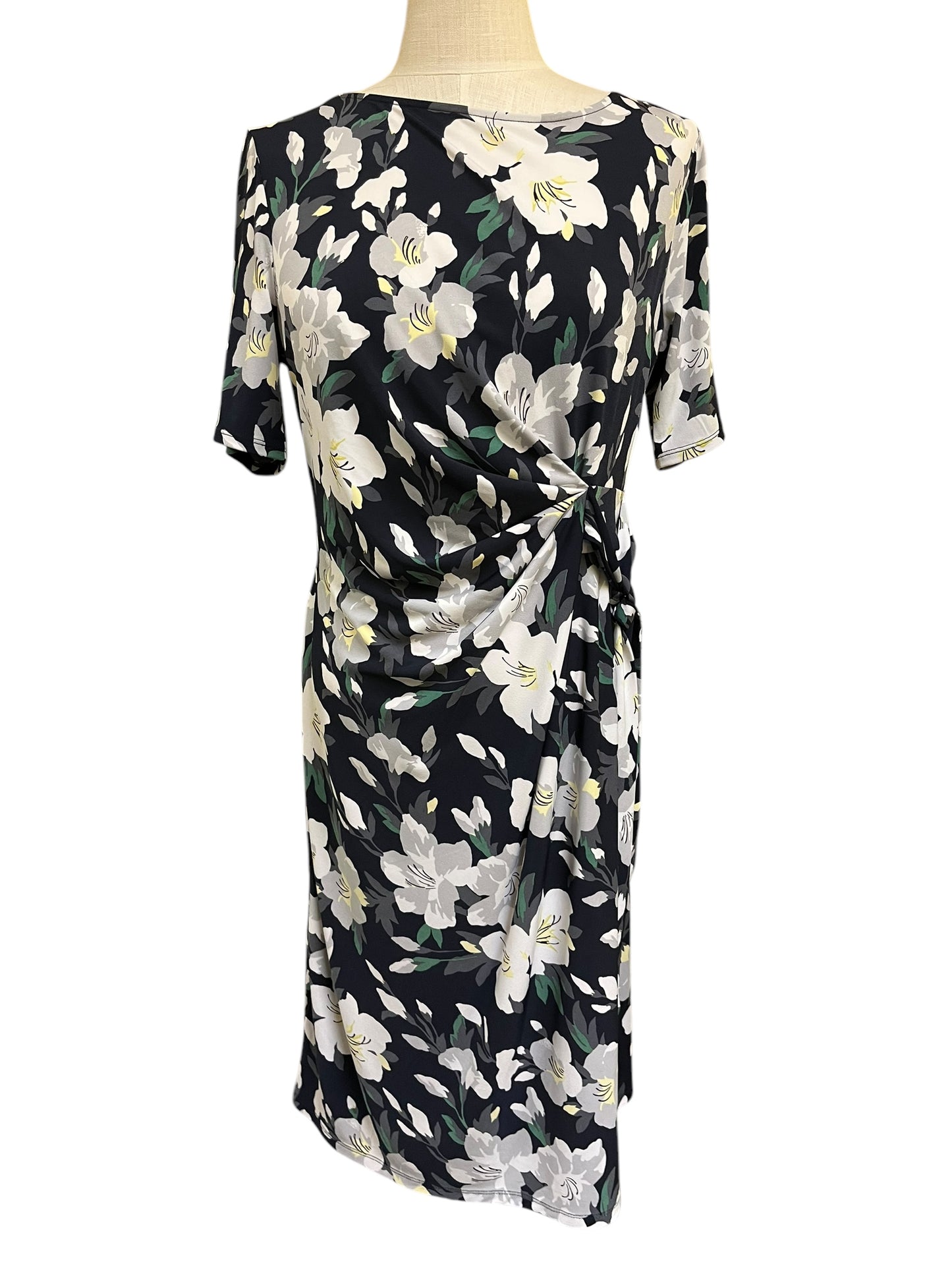 navy floral Ann Taylor Dress, m