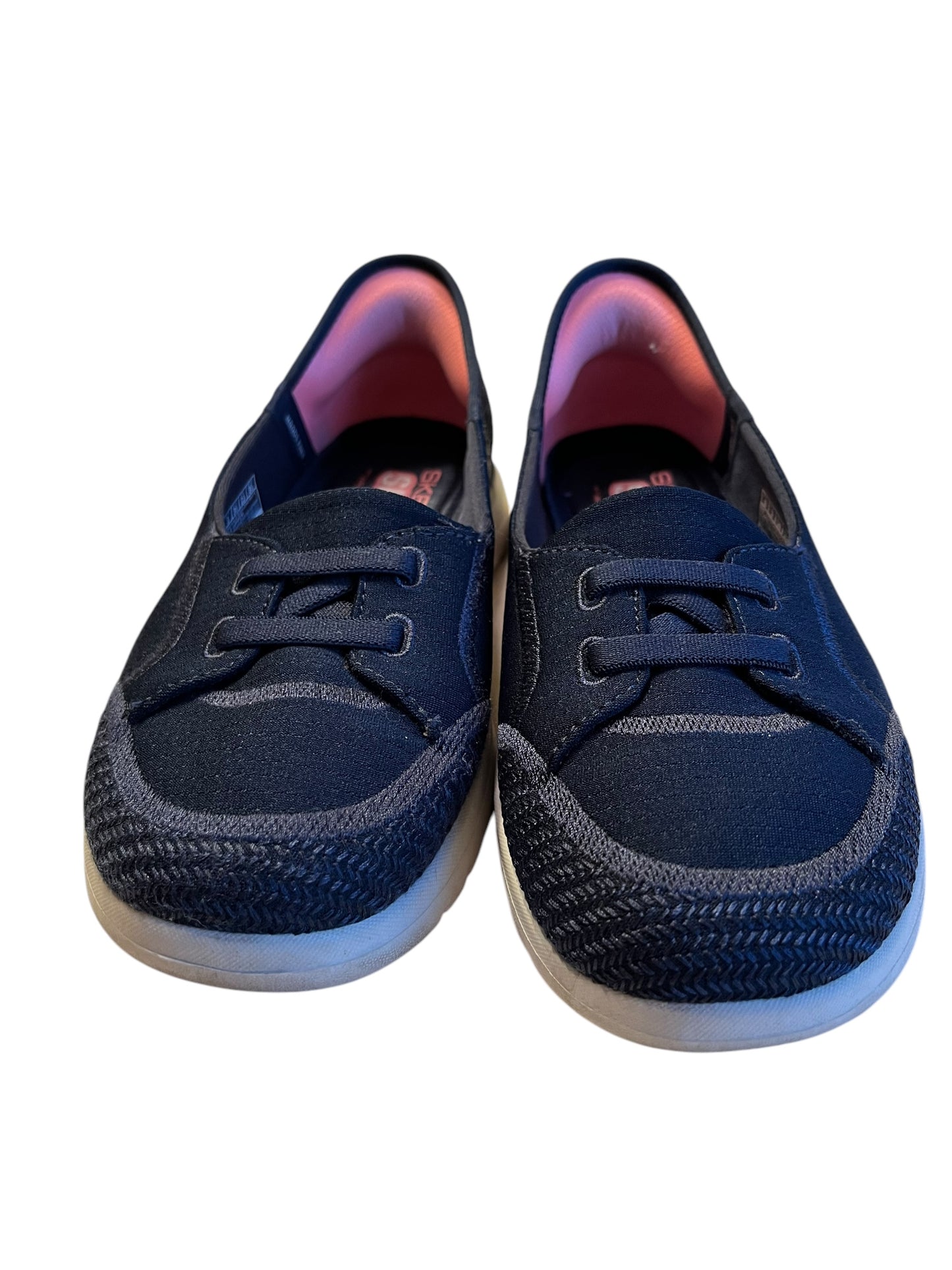 navy Skechers Sneakers, 6