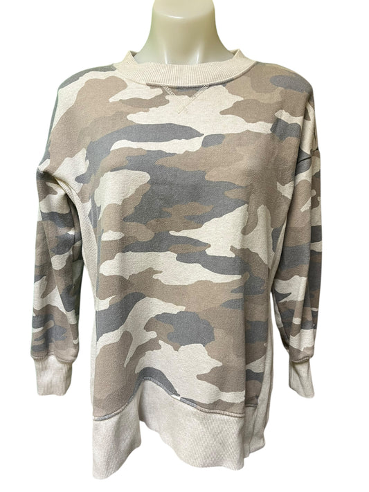 Camo Aerie Sweatshirt, xs