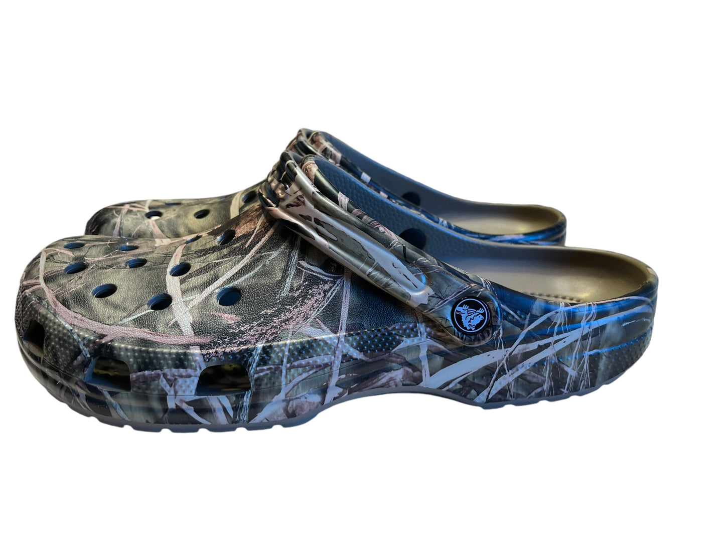 green camo Crocs Clogs, 13